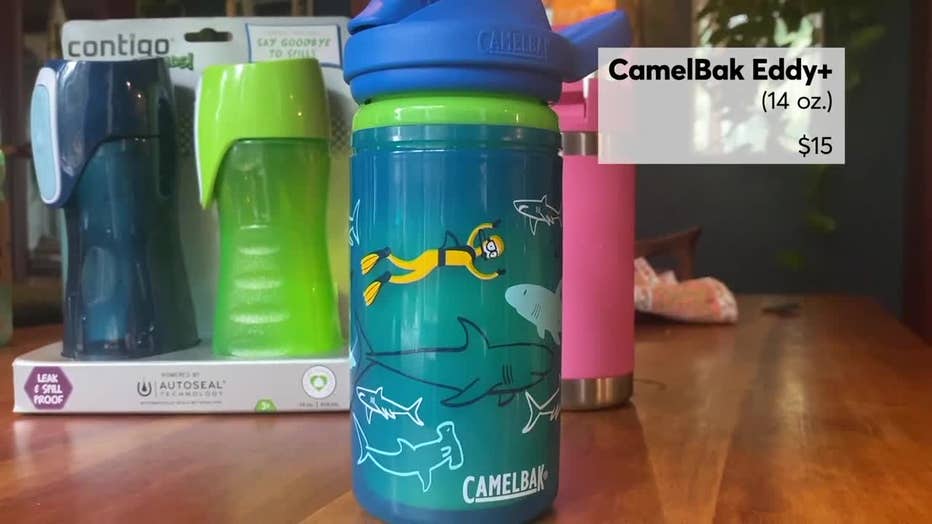 Contigo 14oz Plastic Spill-Proof Kids' Fish Tumbler with Straw
