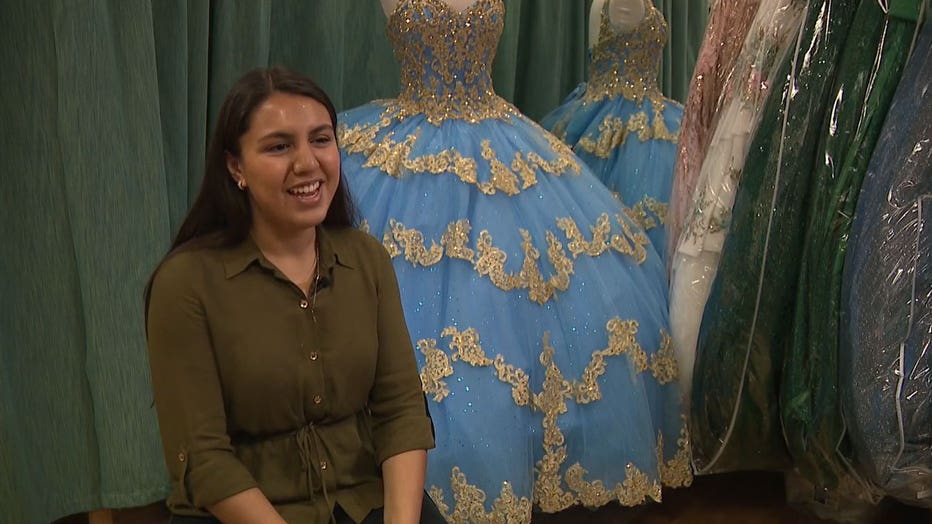 Modeling for quinceanera sales dresses near me