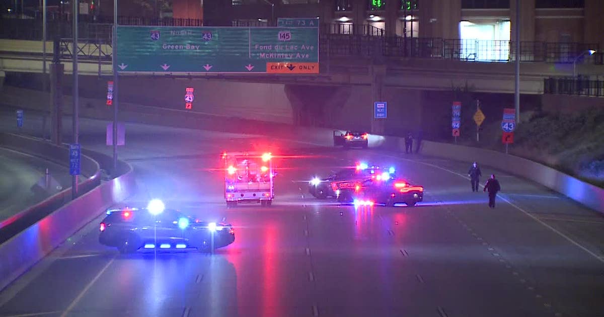 Pedestrian struck, dies; I-43 near Highland in Milwaukee | FOX6 Milwaukee
