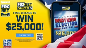 FOX Bet Super 6 Quiz Show offers $25,000 prize in midterm election contest