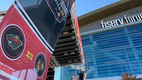 Milwaukee Fiserv Forum hosts Blackhawks, Wild hockey