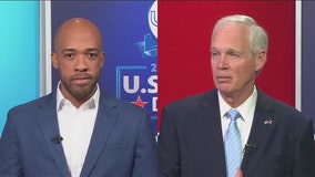 Senate debate: Wisconsin's Johnson, Barnes square off