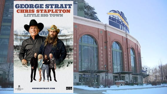 George Strait at American Family Field on June 3