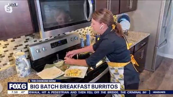 Big Batch of Breakfast Burritos: recipe