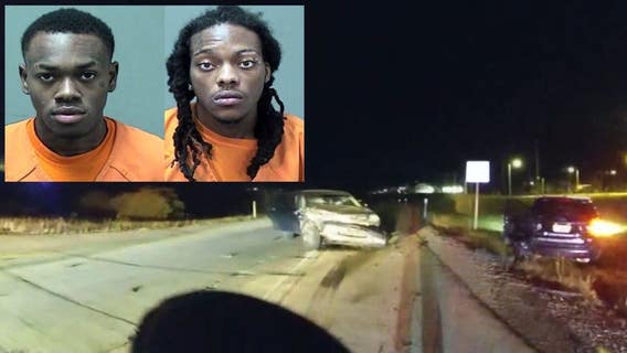 Injured Port Washington officer ran after suspects, squad hit during pursuit