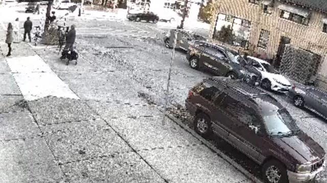 Milwaukee Kia break-in before Tim Michels newser caught on camera