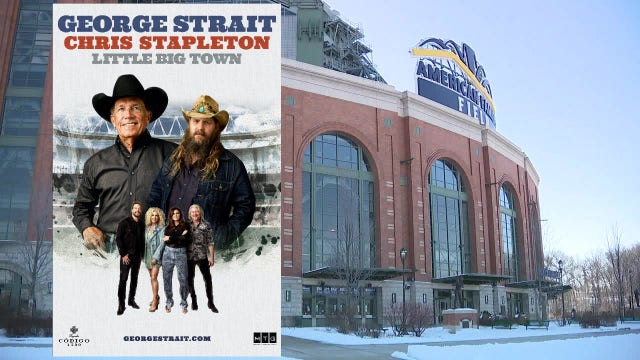 George Strait at American Family Field on June 3