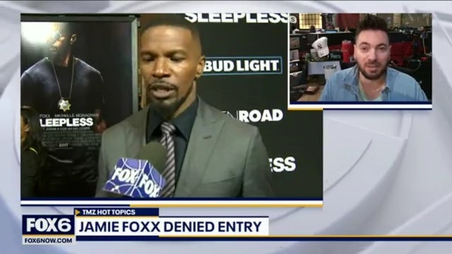 Jamie Foxx denied entry