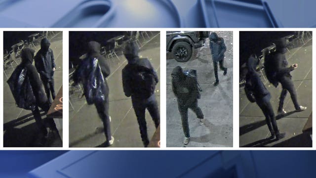 University of Wisconsin vandalism; graffiti outside Memorial Union