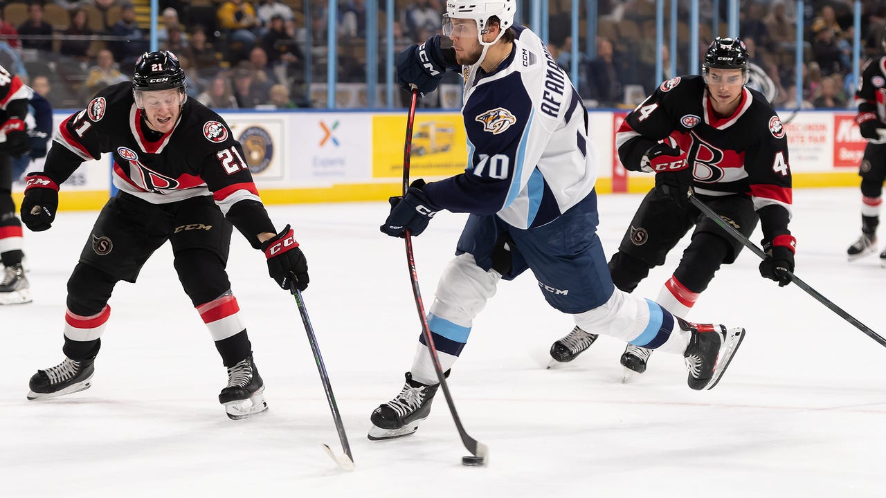 Admirals fall to the Iowa Wild 4-3 - Vimarsana News