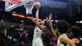 Bucks beat Pistons, match franchise record with 7th win to open season