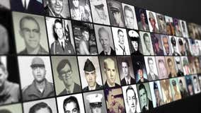 Vietnam Memorial Wall of Faces; pictures for every etched name