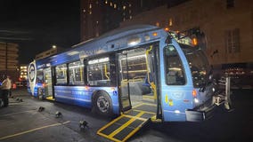 MCTS CONNECT 1st electric bus, Wauwatosa to downtown Milwaukee