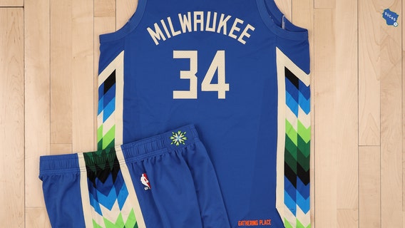 Milwaukee Bucks unveil new uniforms; 'Gathering Place' city edition
