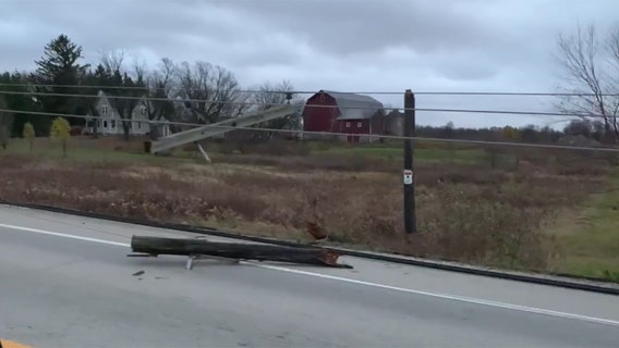 Power outages, strong winds Saturday 'really something'