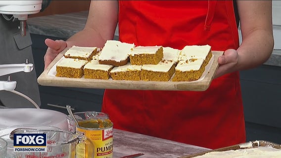 Pumpkin bars recipe: Stephanie Barichello shares a fave dessert