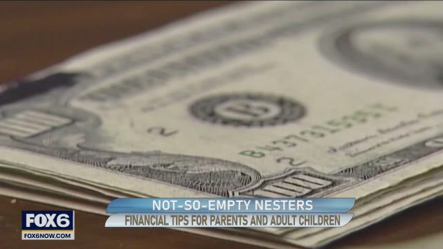 Financial tips for parents, adult children