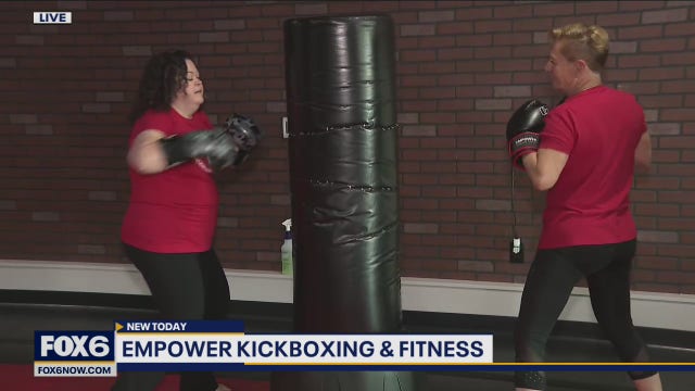 Empower Kickboxing and Fitness; kicking, punching way to good health
