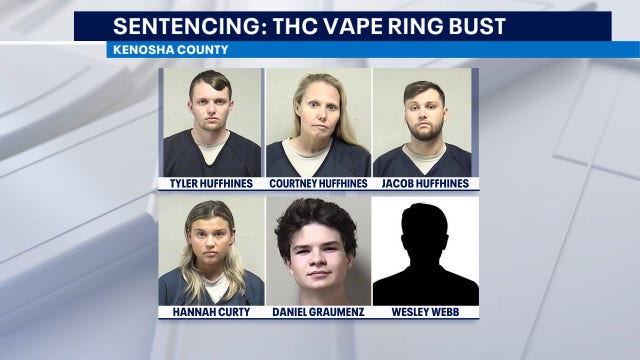 THC vape ring case; probation, fines issued Friday
