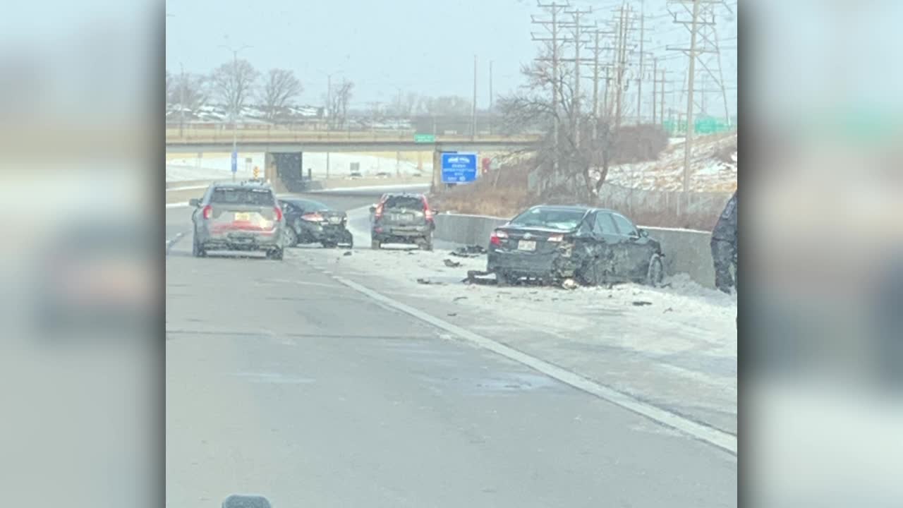 West Allis multi vehicle fatal crash I 894 NB near National Avenue