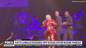 Patti LaBelle rushed off stage after bomb threat