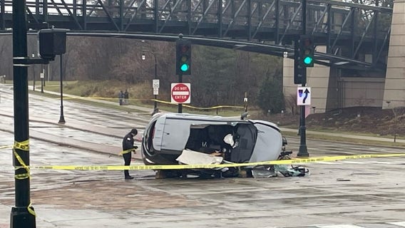 Shorewood crash at Capitol and Wilson
