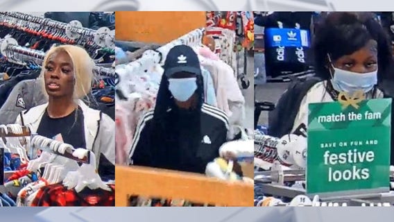 Menomonee Falls TJ Maxx theft; 3 sought