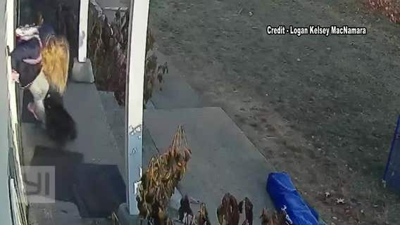 Watch: Heroic mom saves young daughter from rabid raccoon attack