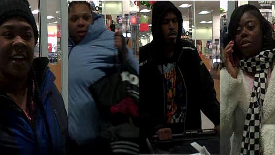 Brookfield Kohl's theft, 4 sought in pre-Christmas crime