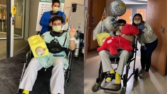 Mequon firefighter struck after West Allis crash out of hospital