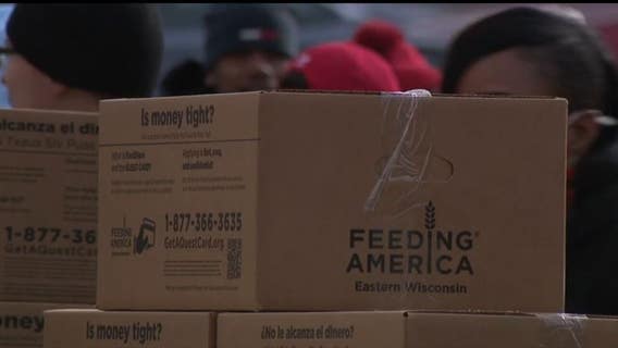 Milwaukee alders, WestCare, Feeding America giveaway 'to help the people'
