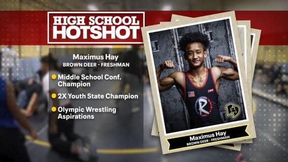 For Maximus Hay, Brown Deer wrestler, sport is a family affair
