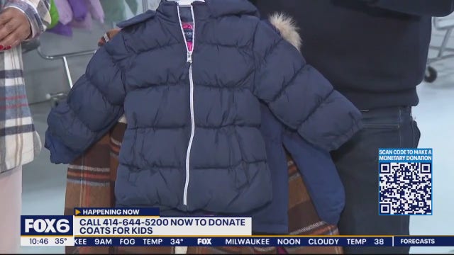 FOX6 Coats for Kids: Operation Warm seeks your generous donations