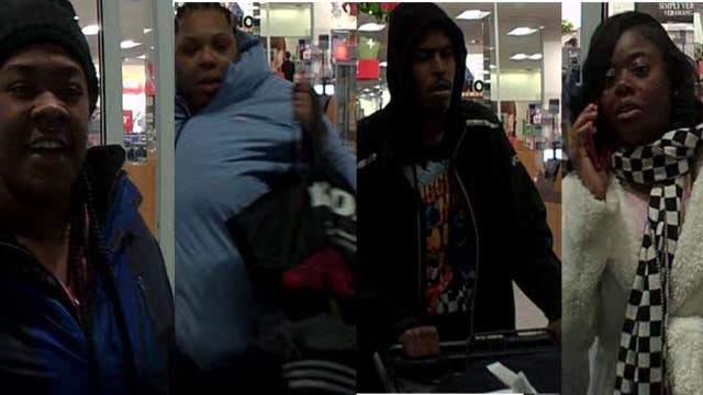 Brookfield Kohl's theft, 4 sought in pre-Christmas crime