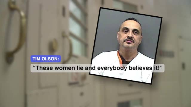 Dating app 'predator' Timothy Olson says 'women lie'