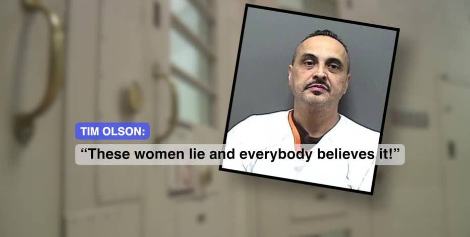 Dating app 'predator' Timothy Olson says 'women lie'