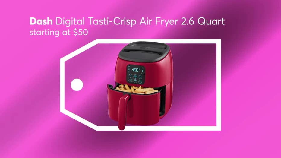 Dash Digital TastiCrisp 2.6Quart Air Fryer 
