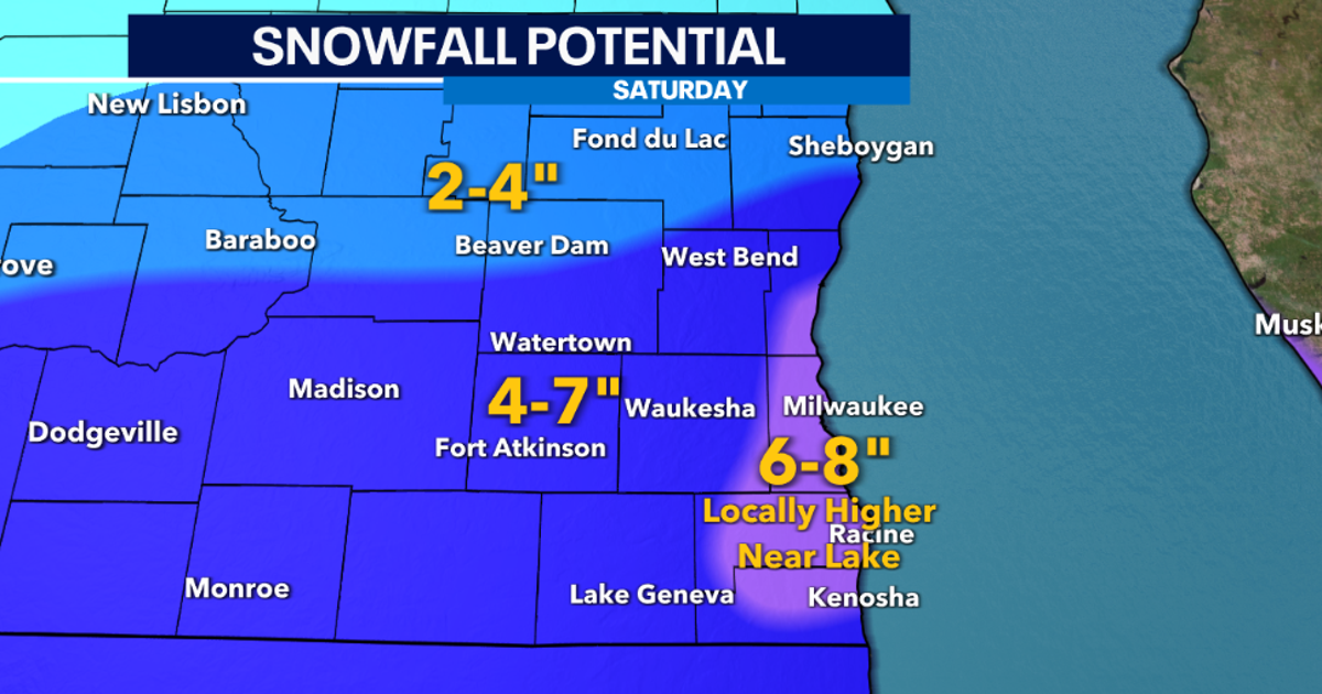 Southeast Wisconsin accumulating snow Saturday, Jan. 28 | FOX6 Milwaukee