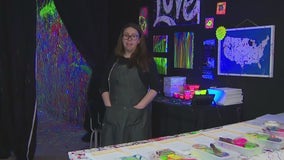 Field Workshop: Milwaukee's only glow-in-the-dark splatter room