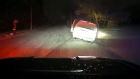 Kenosha County chase after hit-and-run crash caught on dash, bodycam