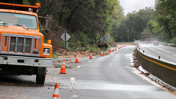 We Energies crews in California helping restore power after storms