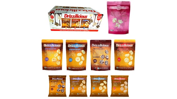 Recall: Some Drizzilicious mini rice cake bites, popcorn contain potential peanut allergens