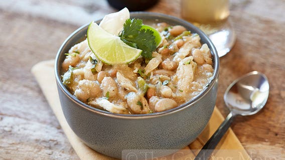 Way Too Easy White Chicken Chili: recipe