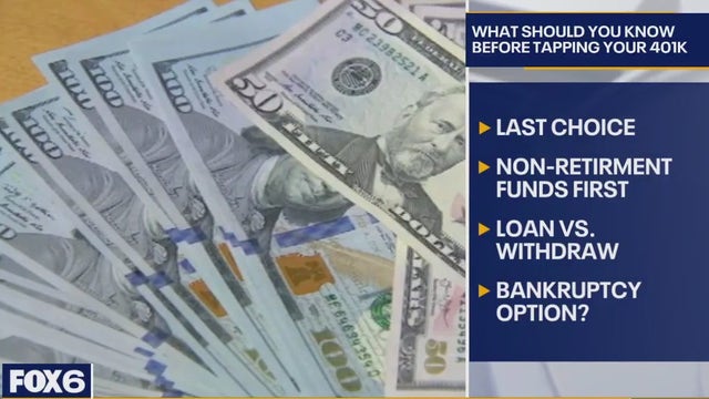 Tapping your 401K; what to know