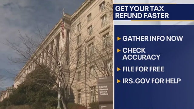 Tax refunds; tips to get money faster