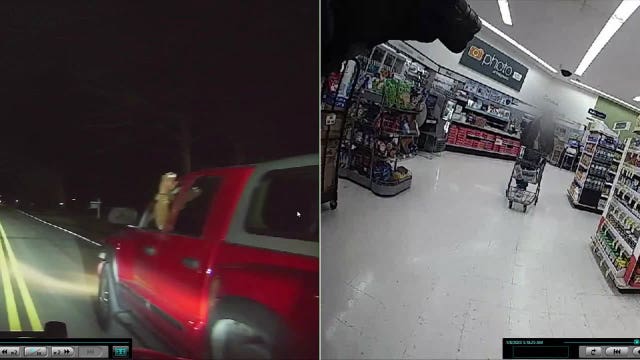 Greenfield retail theft, police chase; accused pleads guilty