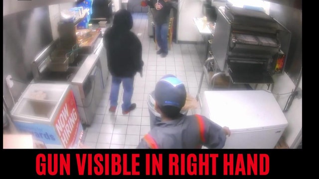 Delavan Dairy Queen armed robbery caught on cam, robber sought