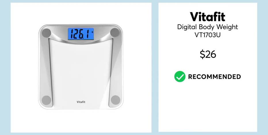  Vitafit Digital Bathroom Scale for Body Weight