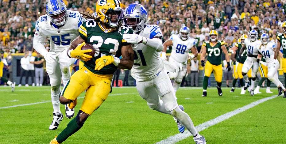 Packers-Lions game set for Sunday night at Lambeau Field