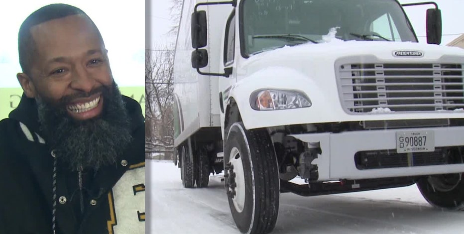 After prison, Milwaukee man's trucking business delivers inspiration
